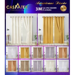 Cortinas Diseño Americano (Calidad 3M)