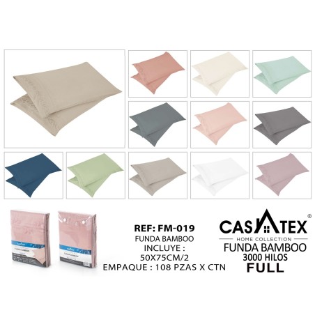 Fundas de Bamboo 3000 Hilos por Mayor | Casatex Perú