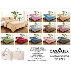 DUVET 3 PIEZAS 2 PLAZAS